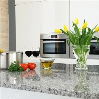 White Granite Kitchen Countertops